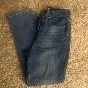 Madewell perfect vintage straight Jean
